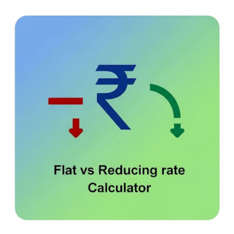 Flat VS Reducing Rate Calculator