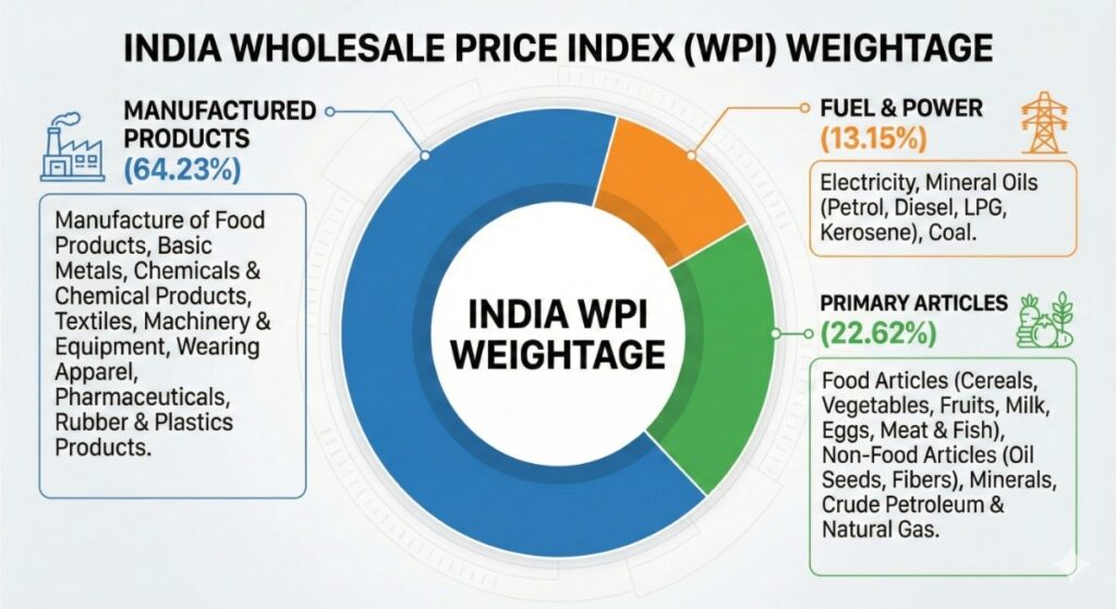 Composition of Indian WPI Baskket